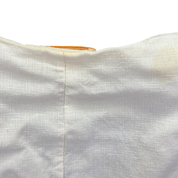 Pendleton Womens Country Sophisticates White Short Sleeve Button-Up Blouse Size - Picture 6 of 9